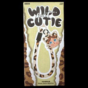 Authentic NIB - Crybaby - WILD BUT CUTIE BLIND BOX - Phone Charm POP MART Labubu